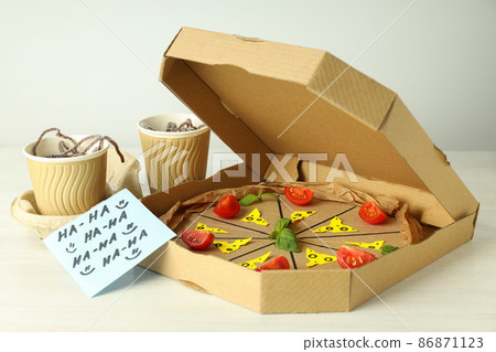 Concept of International 1st April Fool's Day Concept of International 1st April Fool's Day 86871123