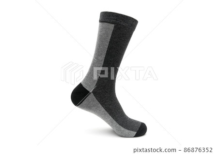 foot sock isolated on white background foot sock isolated on white background 86876352