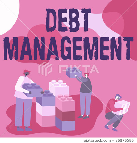 Handwriting text Debt Management. Business overview The formal agreement between a debtor and a creditor Colleagues Displaying Cube Representing Teamwork Discussing Future Project. Handwriting text Debt Management. Business overview The formal agreement between a debtor and a creditor Colleagues Displaying Cube Representing Teamwork Discussing Future Project. 86876596