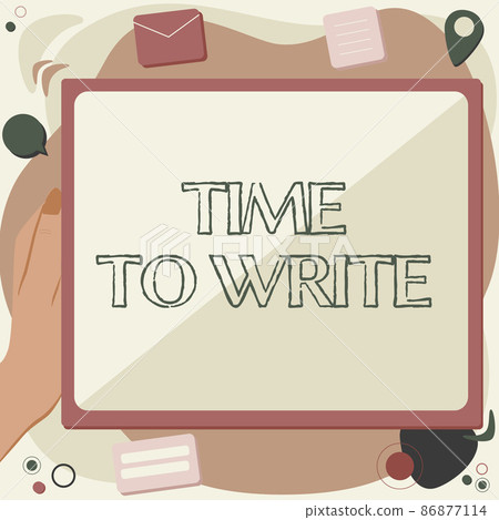 Inspiration showing sign Time To Sleep. Conceptual photo a natural period of slumber or to be in state of inactivity Abstract Deleting Browser History, Editing Organizing Online Files. 86877114