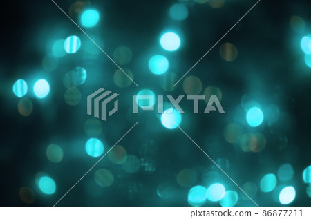 Blue bokeh abstract background 86877211