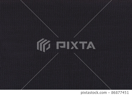 Texture of knitted black fabric Texture of knitted black fabric 86877451