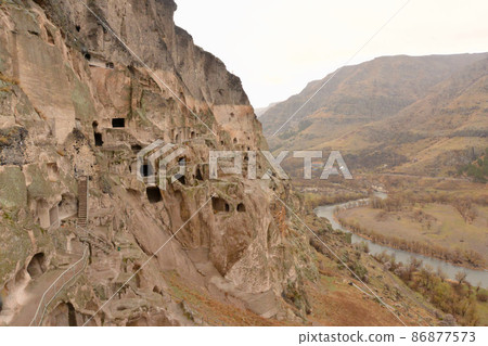 Georgia (Georgia) cave city Valgia ruins 86877573