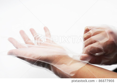 Vinyl gloves hygiene products 86877908