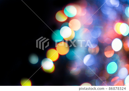 Abstract bokeh blurred circles of light background Abstract bokeh blurred circles of light background 86878324