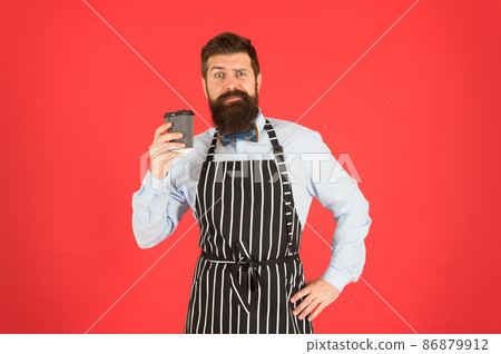 Barista at work. Various local chains and franchises 86879912