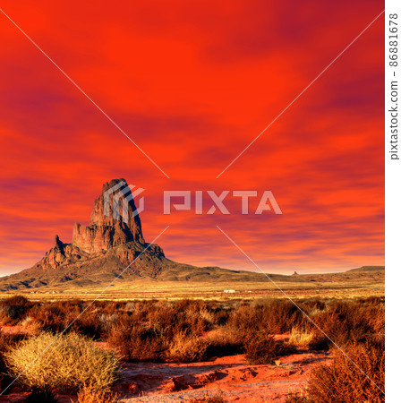 Sunset Skies Monument Valley Sunset Skies Monument Valley 86881678