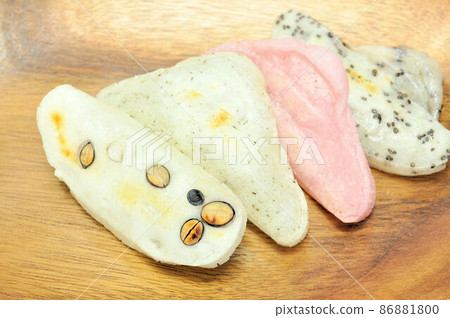 4 kinds of Namako mochi 86881800