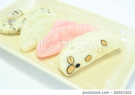 4 kinds of Namako mochi 86881802