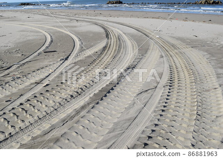 Sandy beach 86881963