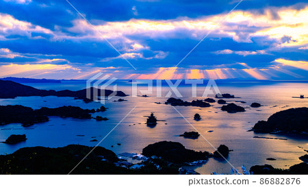 Evening view of Ishidake Observatory 86882876