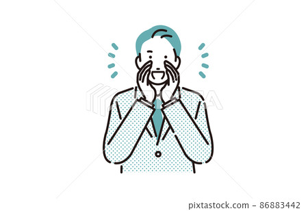 Business person calling a person Male Business person calling a person Male 86883442