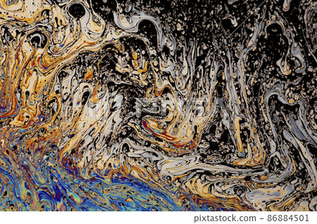 Surface pattern of soap film Surface pattern of soap film 86884501