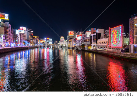 «Fukuoka Prefecture» Nakasu · entertainment district 86885613