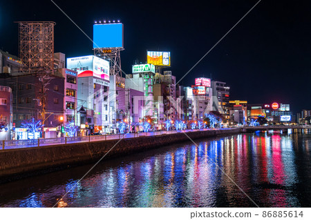 «Fukuoka Prefecture» Nakasu · entertainment district 86885614