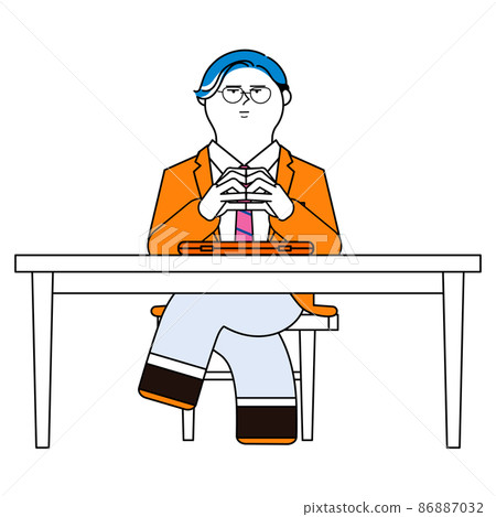 雙手合十的男人 86887032