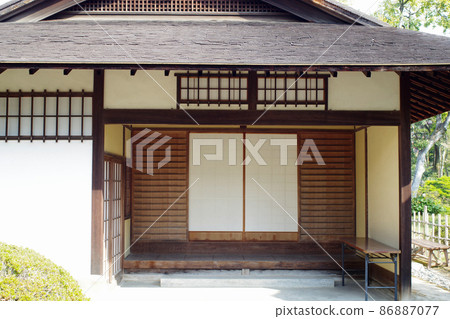 廣島縮景園西風館正門外觀 86887077