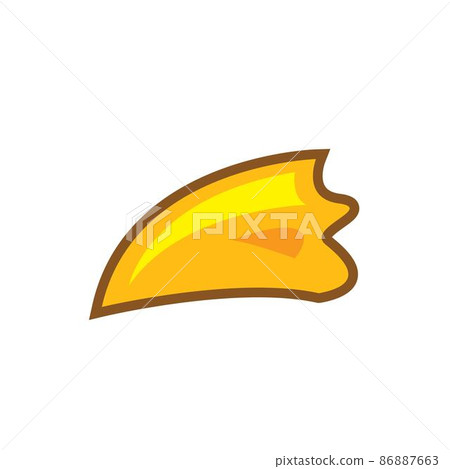bird beak vector element design template 86887663