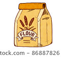 Bag of flour_orange 86887826