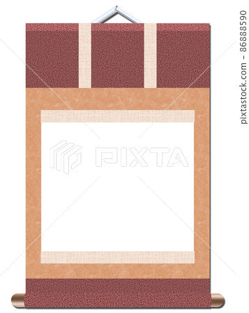 Hanging scroll style that can put photos and letters 86888590