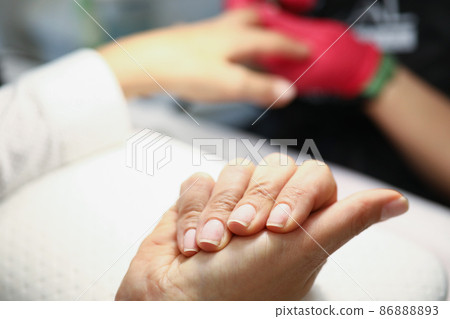 Detailed picture of female fingers Detailed picture of female fingers 86888893