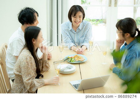 Party online drinking party 86889274