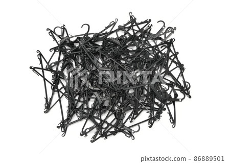 Plastic hanger attached when returning from cleaning Plastic hanger attached when returning from cleaning 86889501