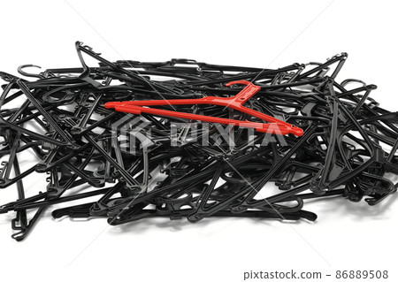 Plastic hanger attached when returning from cleaning Plastic hanger attached when returning from cleaning 86889508