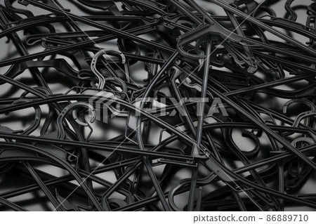 Plastic hanger attached when returning from cleaning Plastic hanger attached when returning from cleaning 86889710