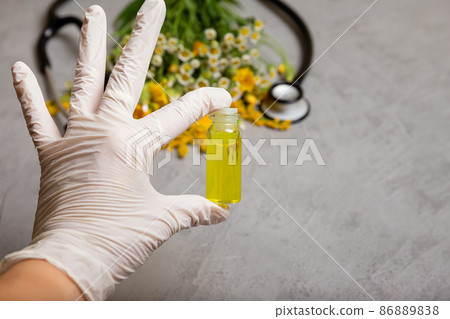 Medical marijuana products. Essential liquid. Natural herbal medicine 86889838