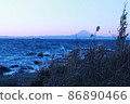 Sunset and Mount Fuji Sunset and Mount Fuji 86890466