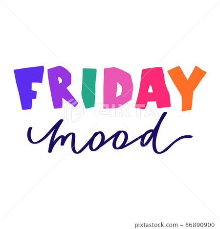 Short phrase for blog, social media post, banner or posrer. Colorful simple handwritten lettering. Hand drawn text in funny kids style. Print for T-shirts, slogan. Cute vector illustration Short phrase for blog, social media post, banner or posrer. Colorful simple handwritten lettering. Hand drawn text in funny kids style. Print for T-shirts, slogan. Cute vector illustration 86890900