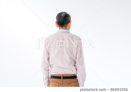 老人背影 86891056
