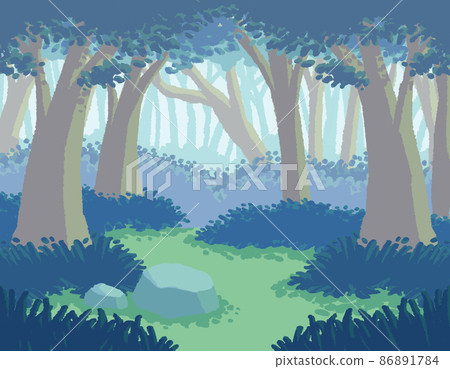 Forest background illustration 86891784