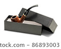 Tobacco pipe in box 86893003