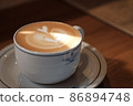 Delicious latte 86894748