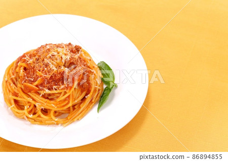Spaghetti Pasta Amatriciana 午餐 Spaghetti Pasta Amatriciana 午餐 86894855