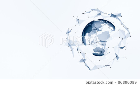 DX 網絡安全和互聯網安全的形象 86896089