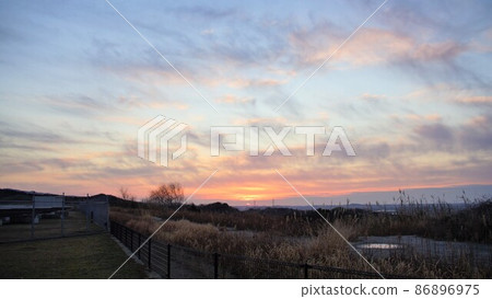 美麗的夕陽 美麗的夕陽 86896975