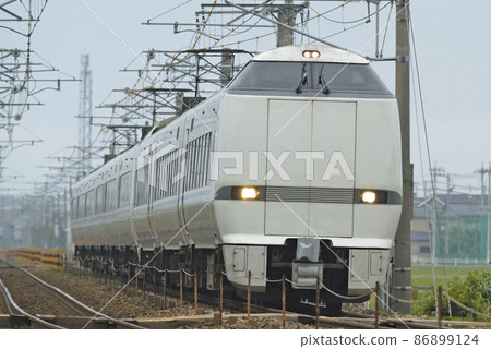 北陸本線三河加賀笠間JR西683系列T33+T02編隊(金澤)雷鳥 北陸本線三河加賀笠間JR西683系列T33+T02編隊(金澤)雷鳥 86899124