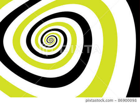 Artistic spiral shape. Vector drawing 86900098