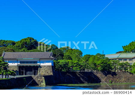 【東京都市風景】皇居周邊風景 【東京都市風景】皇居周邊風景 86900414
