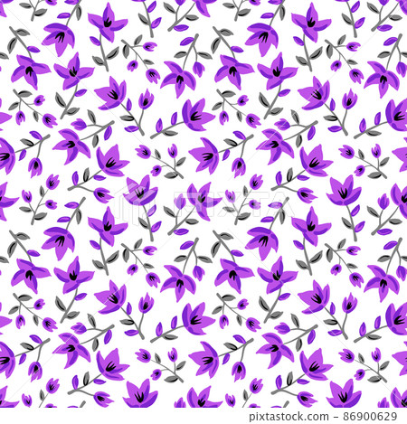 Decorative floral background 86900629