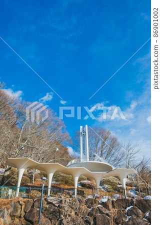 Tateishi Park / Observatory [100 selections of Shinshu Sunset Points] 86901002