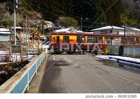 地方線渡瀨溪谷鐵路無軌電車 86901090