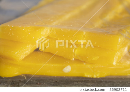 Handmade beeswax in a bag Handmade beeswax in a bag 86902711