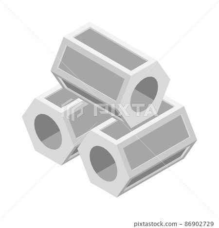 Concrete Production Icon - Stock Illustration [86902729] - PIXTA