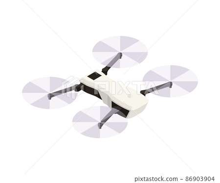 Drone Isometric Icon - Stock Illustration [86903904] - PIXTA