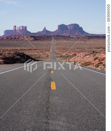 Classic Aerial of Old West Monument Valley Highway 86906000