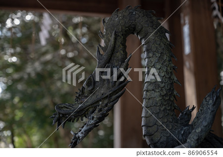 神社長頭也的龍 86906554